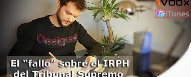 videopodcast sobre sentencia IRPH